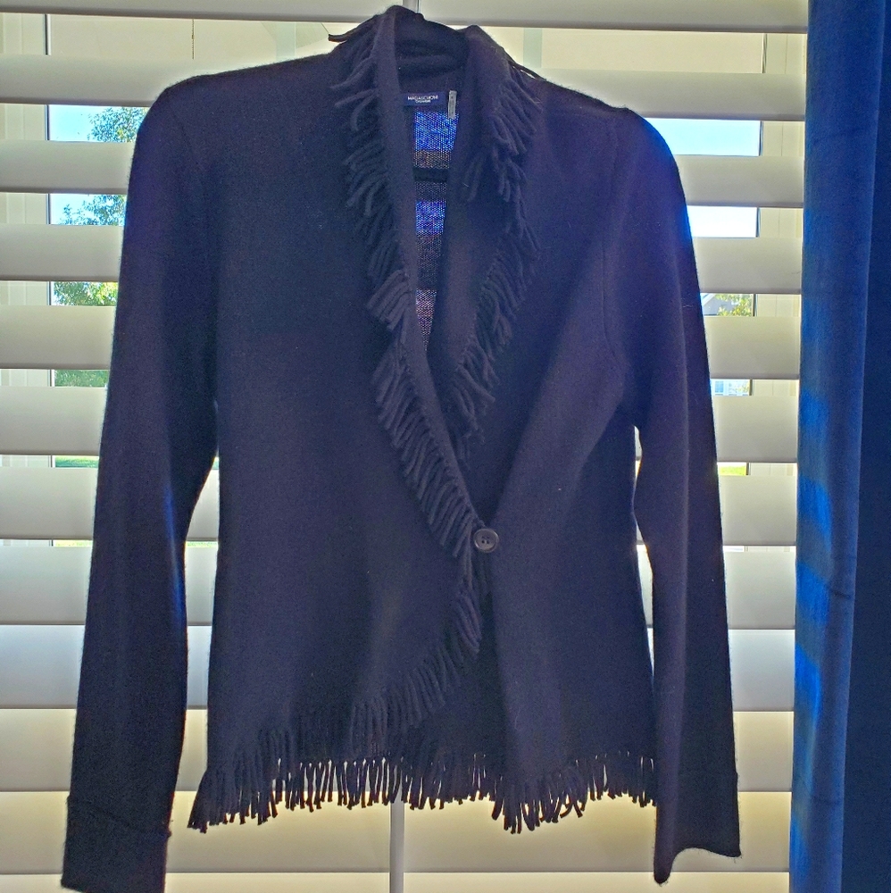 Magaschoni cashmere cardigan, size medium